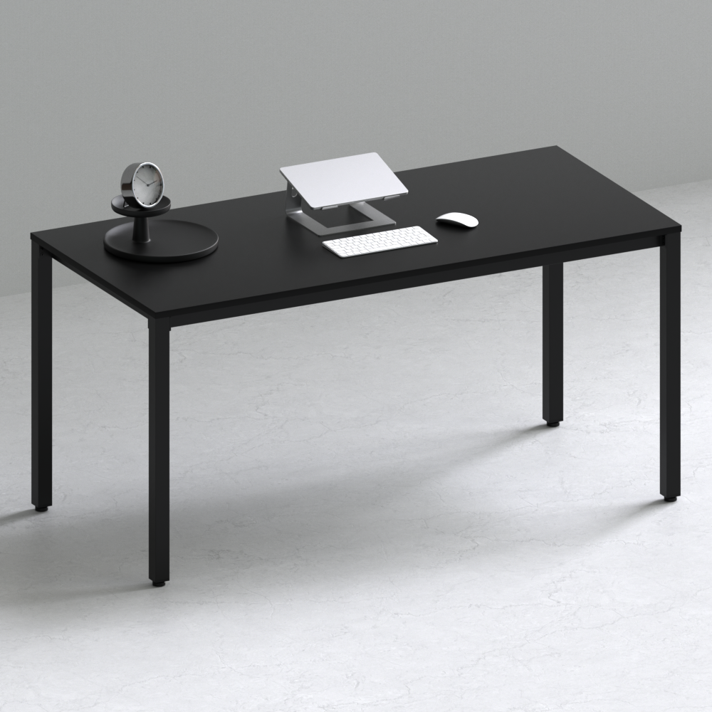 209애비뉴 제로데스크 1000x600 컴퓨터책상, 블랙프레임+블랙상판 185,000원