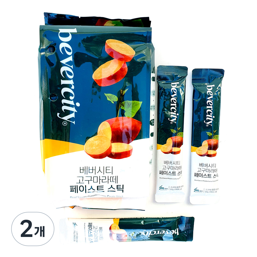 세미 베버시티 고구마라떼 스틱 페이스트, 80g, 2개, 12개입 20,630원