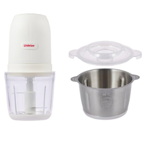 락앤락 리틀럽 안심 2단 멀티다지기 화이트 0.6L, EJM332WHT 49,900원