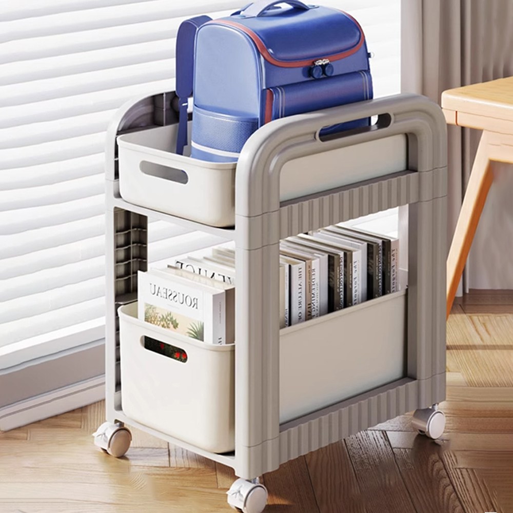 Qiaokao 다기능 대용량 서랍형 2단 트롤리 7,830원