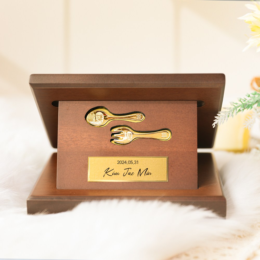 주렁주렁 24K 순금 금수저세트B 우드상패 백일선물 돌선물 조카선물 아기선물 JRW-023 713,000원