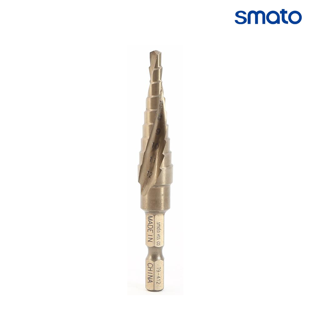 코발트 스텝드릴-트위스트형 T9-412 SKH55, 1개 15,620원