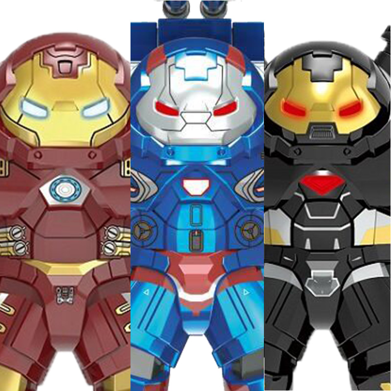 탑승형 헐크버스터 3종 마블 어벤져스 호환블록 브릭미니피규어 수집/장식/전시용 키덜트아이템, 1개, HB04. 탑승형 헐크버스터 3종 세트 28,000원