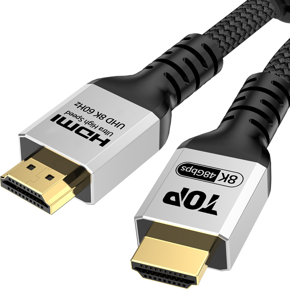 에이치디탑 HDMI V2.1 QR 인증 Ultra High Speed 8K 케이블  HT-3C042 18,000원