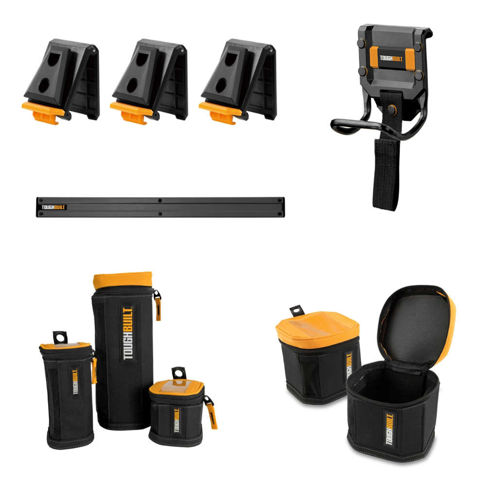 터프빌트 악세사리 모음전 벨트클립 망치걸이 어깨끈 키체인 벽걸이 홀더 멀티 파우치 전동 공구집 공구가방 등 인테리어 작업 공구 9,700원