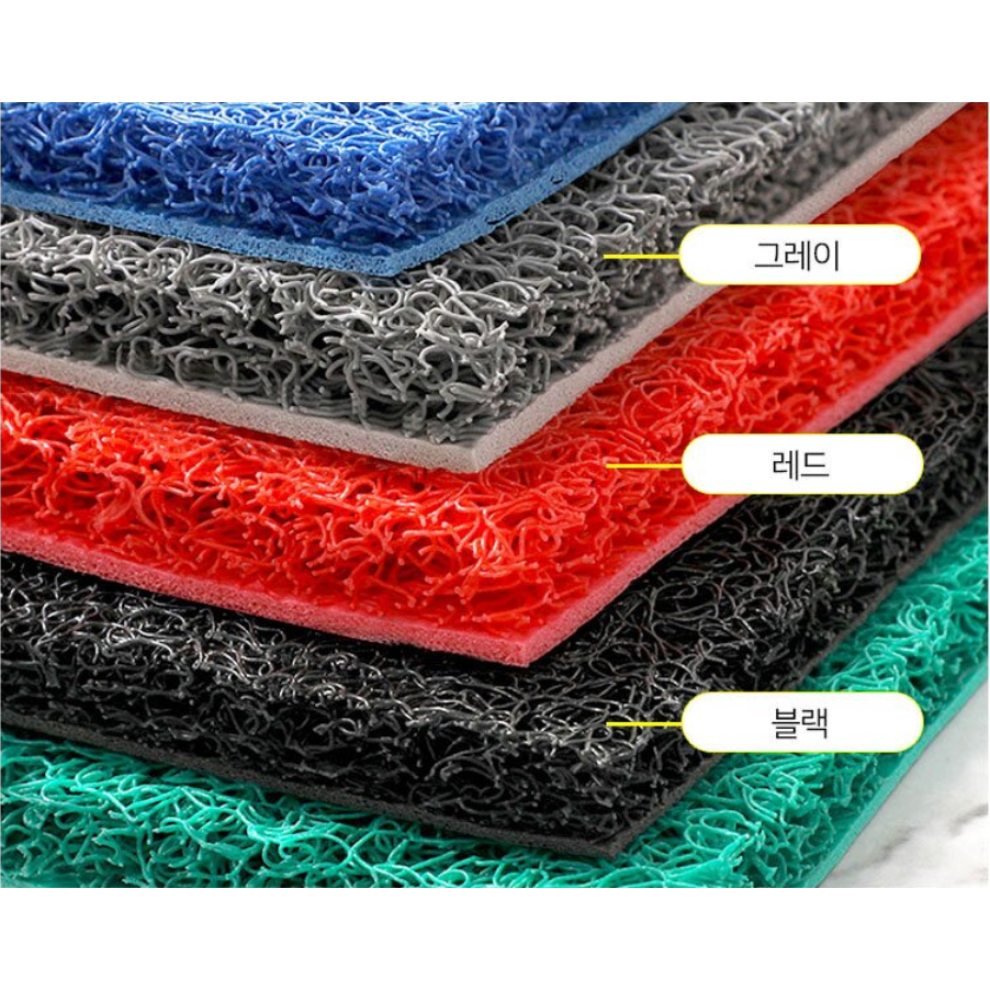 현관 코일 매트 업소용 매장용 미끄럼방지 발판 출입구 발매트, 블랙+그레이 27,800원