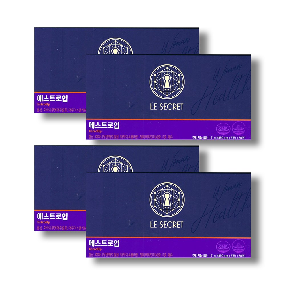 [뉴트리원] 김희애 르시크릿 에스트로업 4박스/4개월분 146,570원