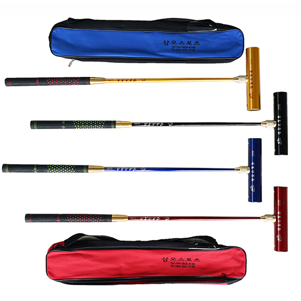 삼오스포츠 게이트볼 스틱 TF-1100 + TF-4520 입문자 세트, 빨강, 1개, 현재가 108,500원