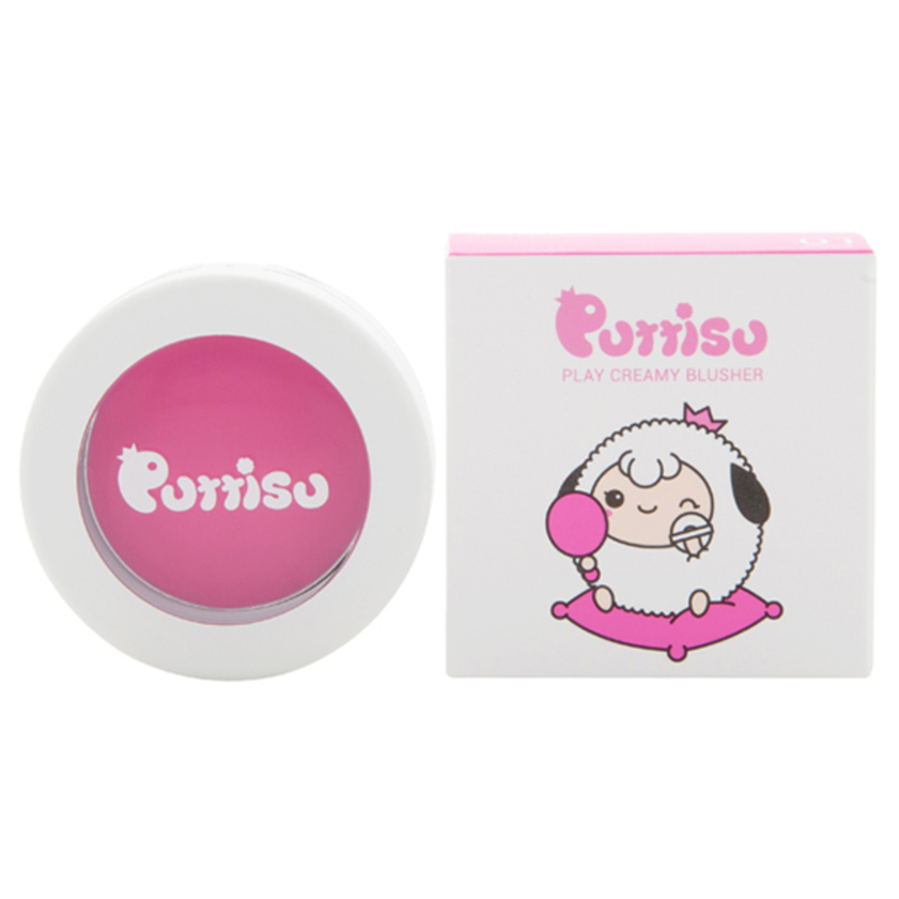 뿌띠슈 어린이용 플레이 크리미 블러셔 2.5g, 01 바비핑크, 1개 11,800원