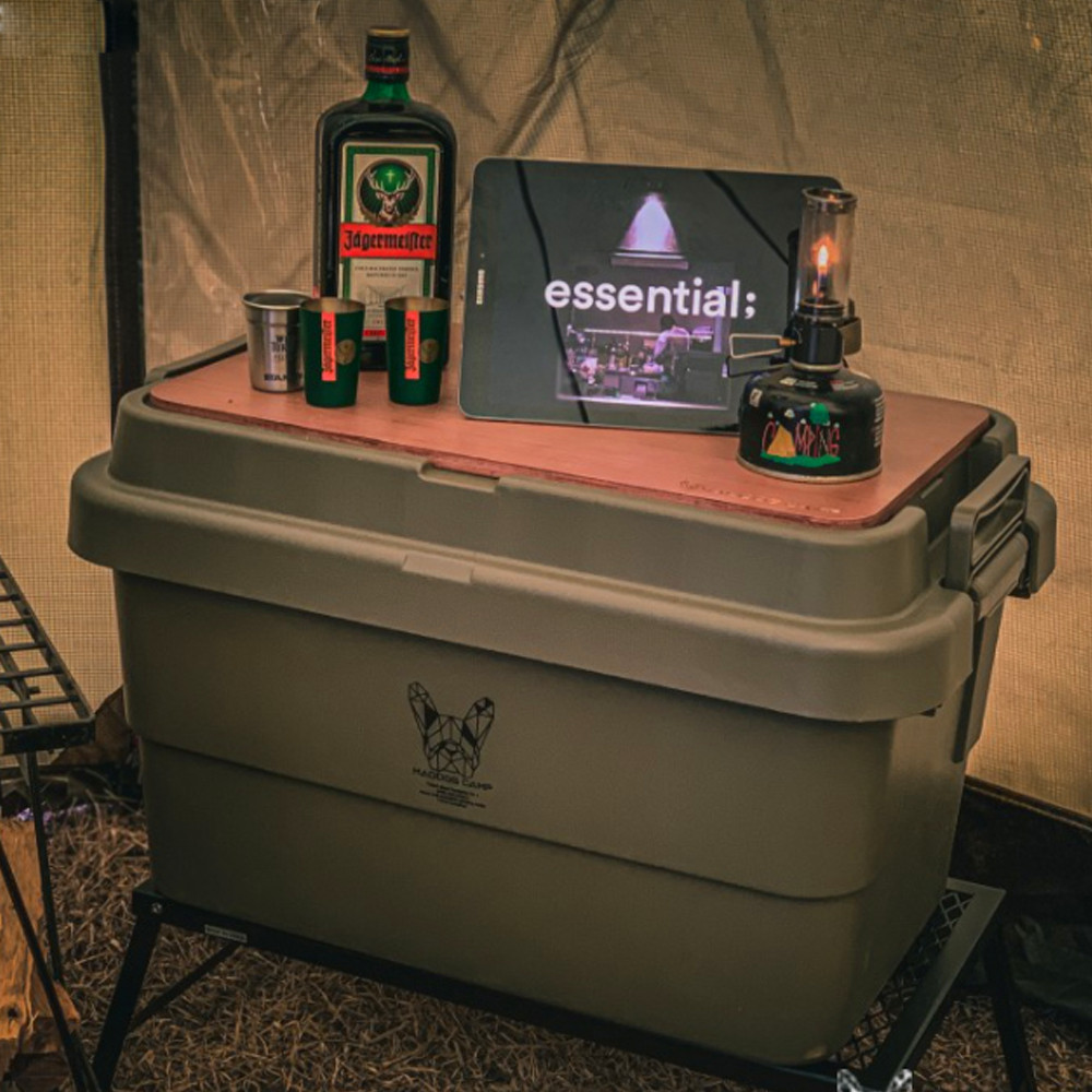 매드독캠프 캠핑 카고박스 50L 트렁크정리함, 밀리터리카키 42,000원