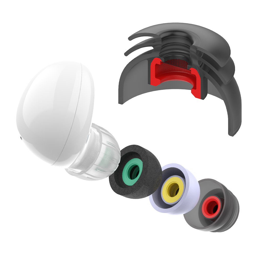 디오핏 갤럭시 버즈2 이어팁 버즈 FE 버즈플러스 버즈+ 메모리폼 이어팁 실리콘 이어캡 16,000원