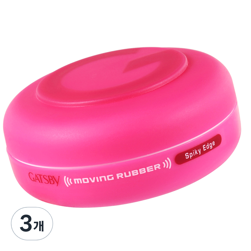 갸스비 무빙러버 스파이키엣지 헤어왁스, 80g, 3개 22,900원