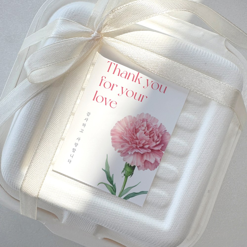 카네이션 가정의달 어버이날 스승의날 선물 포장 스티커 30개 로엣 [Bloom] 6,800원