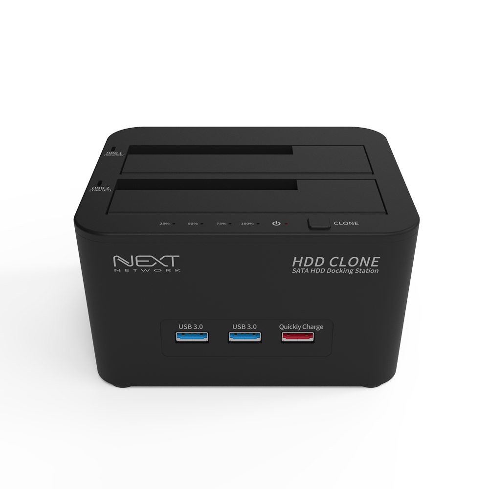USB3.0 2Bay Docking Station 11CLONE기능지원 + USB3.0 x 2포트, 퀵충전 1포트제공 NEXT-964DCU3C 37,000원