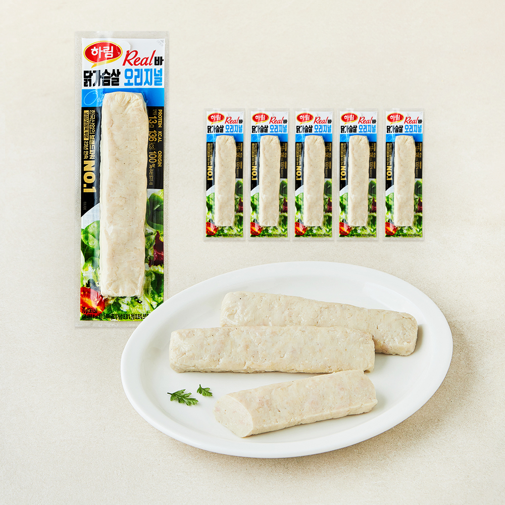 [로켓프레시] 하림 리얼바 닭가슴살 오리지널 7,260원