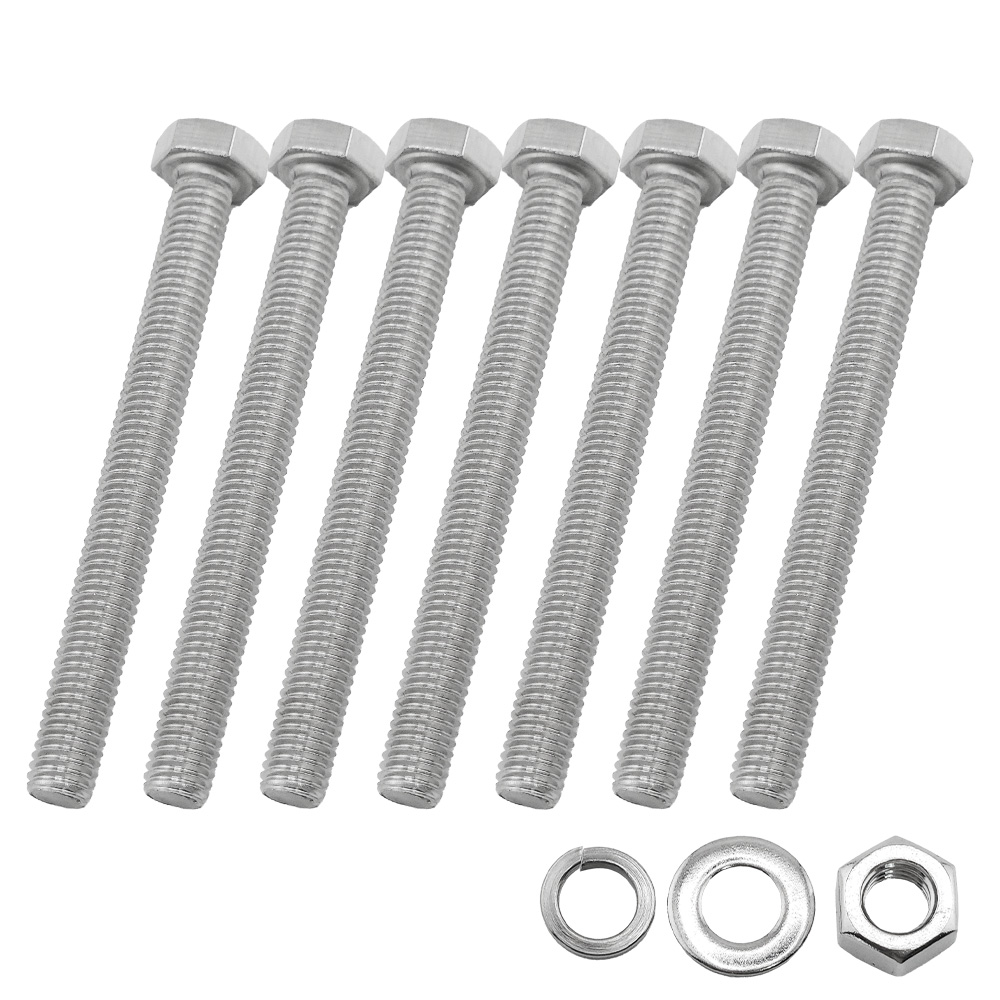 유스툴 스텐 육각 볼트 나사 너트 와셔 포함 서스 304, 1팩, 65mm, M5 6,200원