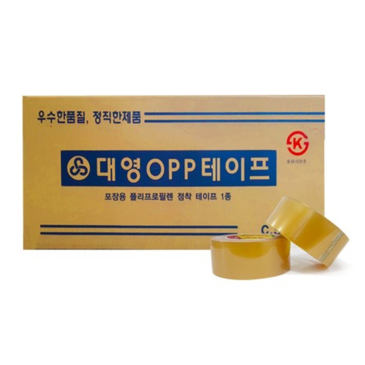 대영테이프 포장용 OPP 박스테이프 100M 투명 라바 중포장용 16,440원