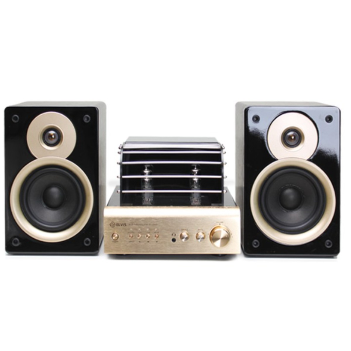 엘비스 HI-FI 진공관 앰프-스피커 오디오 세트 350,000원