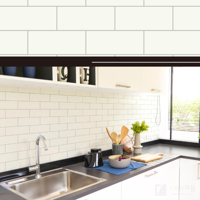 주방 욕실 대리석 타일 발포 시트지 HDC-438 39,290원