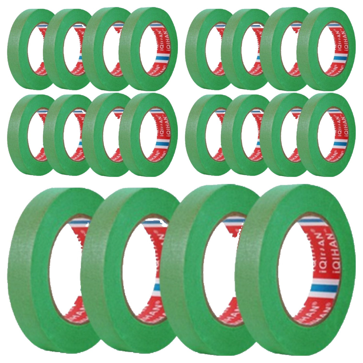 iQIHAN 다다 칼라 마스킹테이프 초록 20 mm x 20 m 18,660원