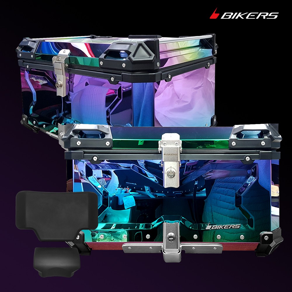 바이커스 오토바이 알루미늄 탑박스 65L 85L 등받이포함 230,000원
