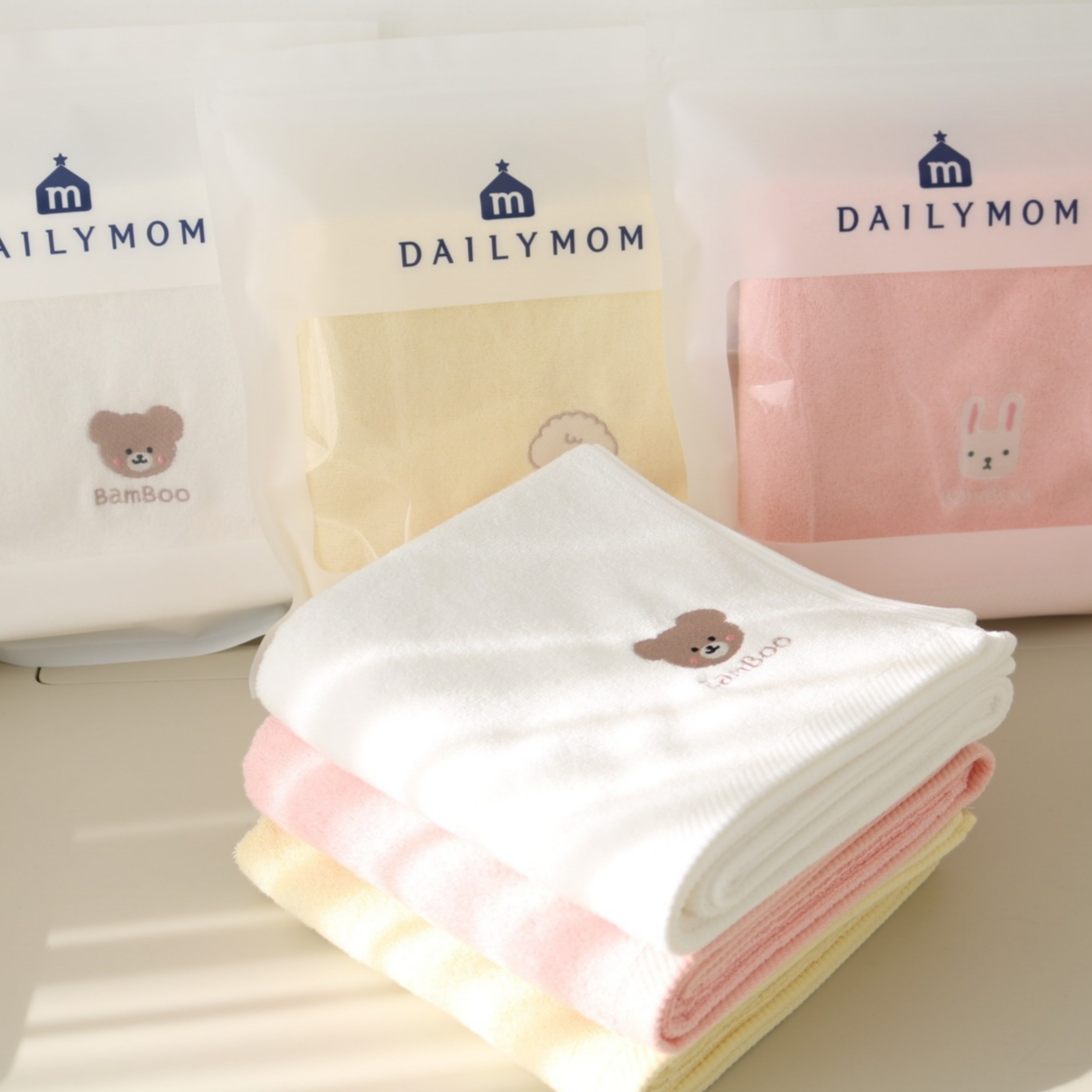 데일리맘 밤부 부드러운 아기목욕타올, 3개, 옐로우 39,830원