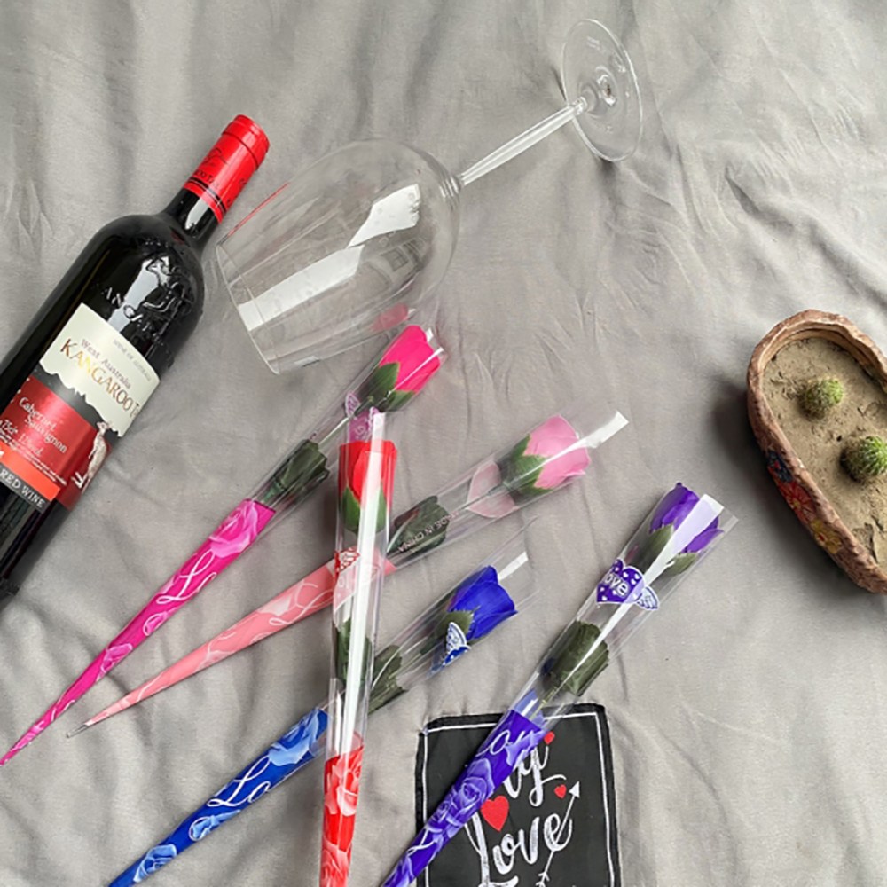 비누장미꽃 카네이션 용돈박스 비누꽃다발 장미한송이 220원