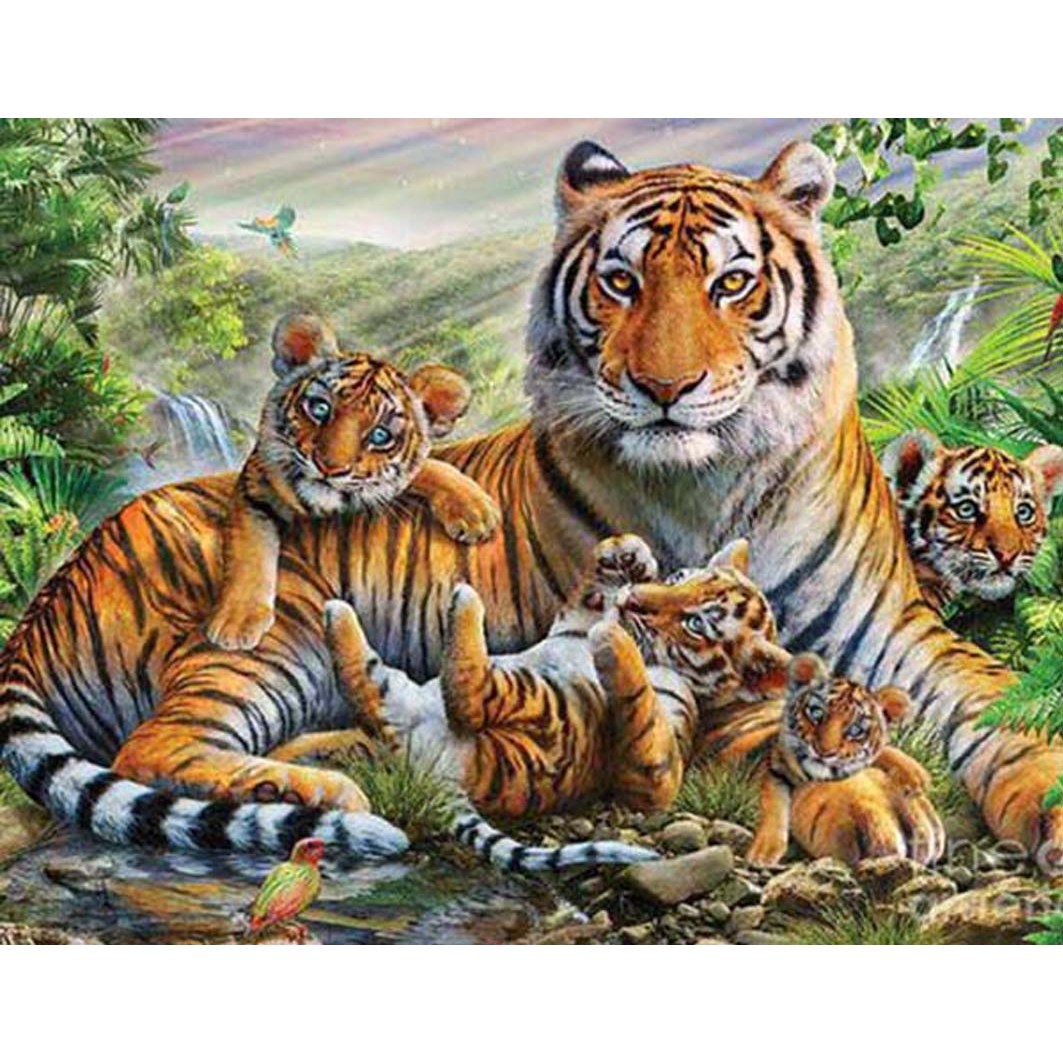 엠제이에스 명화그리기  50x40cm (캔버스형) DIY 유화 세트 15,350원