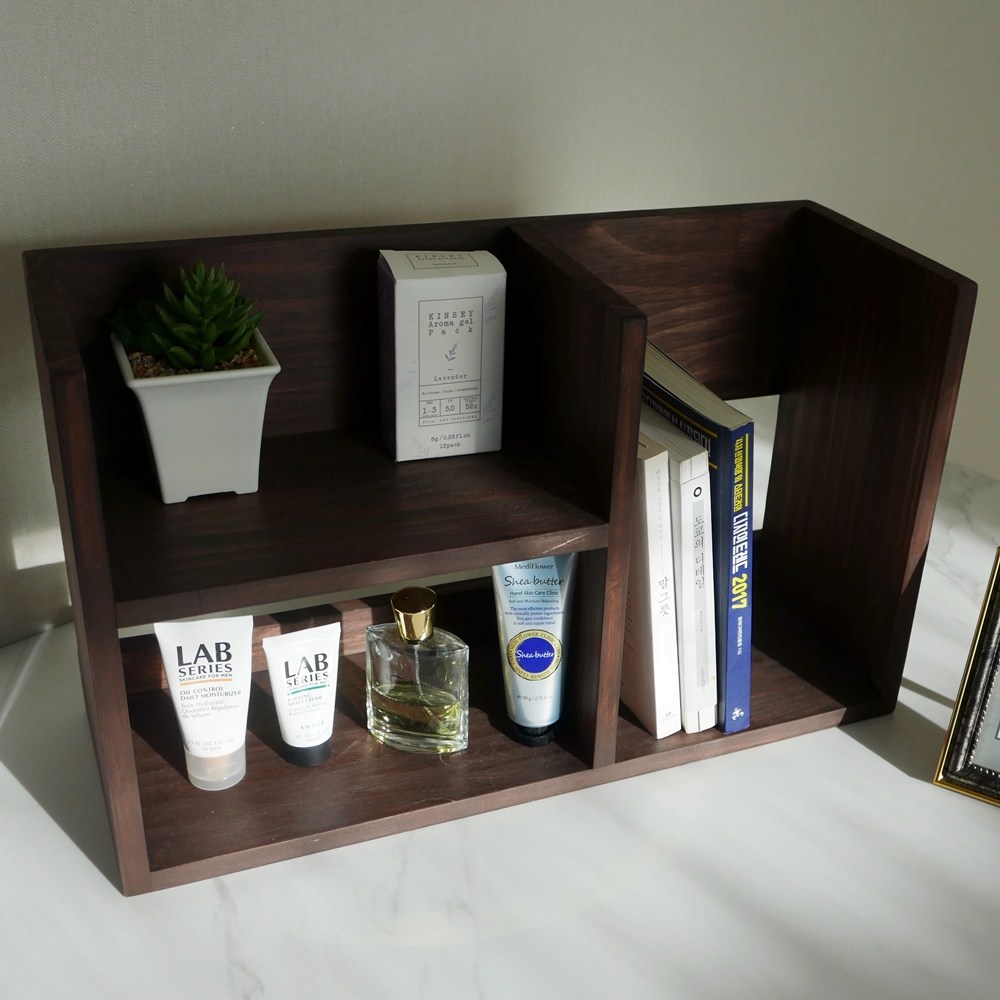 이너피스 원목 2단 책꽂이 북선반 65,000원