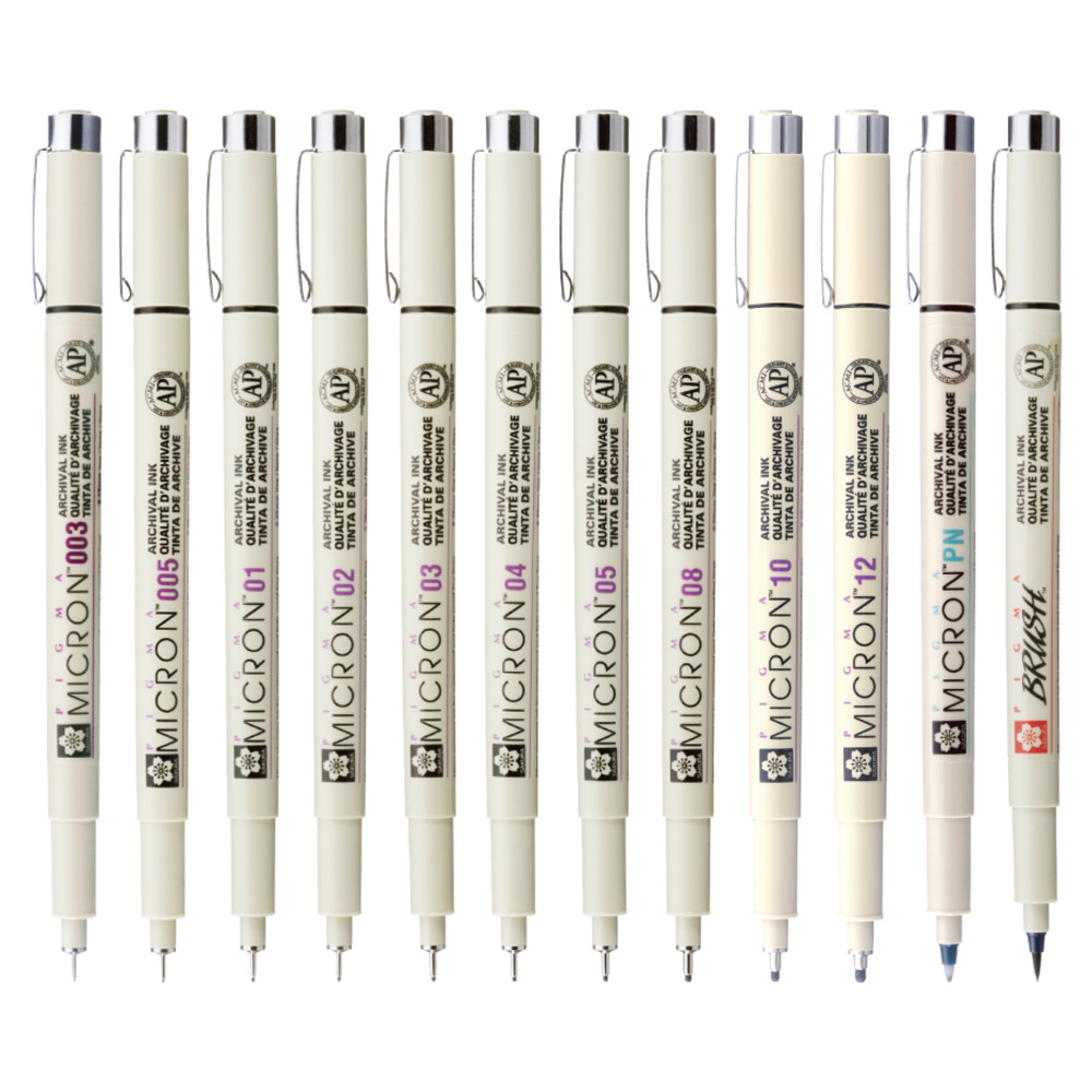 사쿠라 피그마마이크론 블랙 모음 XSDK/피그마펜, 05/0.45mm 1,270원