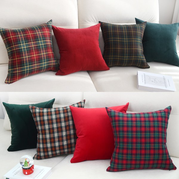 코튼데코 10종 크리스마스쿠션 모음전 쇼파쿠션 쿠션커버 북유럽 거실 인테리어 6,000원
