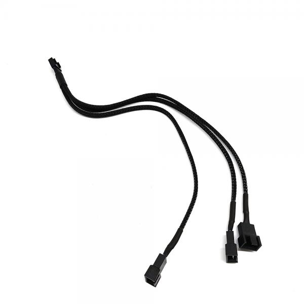 조이쿨 PWM(4핀) 3분배 케이블 27cm/슬리빙/팬커넥터/PWM 4핀 팬또는 3핀 팬을 3분배 해주는 케이블, JC128 4,600원