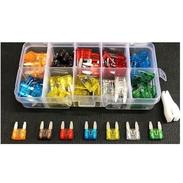 지노기업/24V/5A/7.5A/10A/15A/20A/25A/30A/휴즈세트 100개/차량용/화물차/대형트럭/신형/구형/퓨즈/셋트/메가/트라고/파워텍/엑시언트/파비스/노브스/프리마/ 10,000원