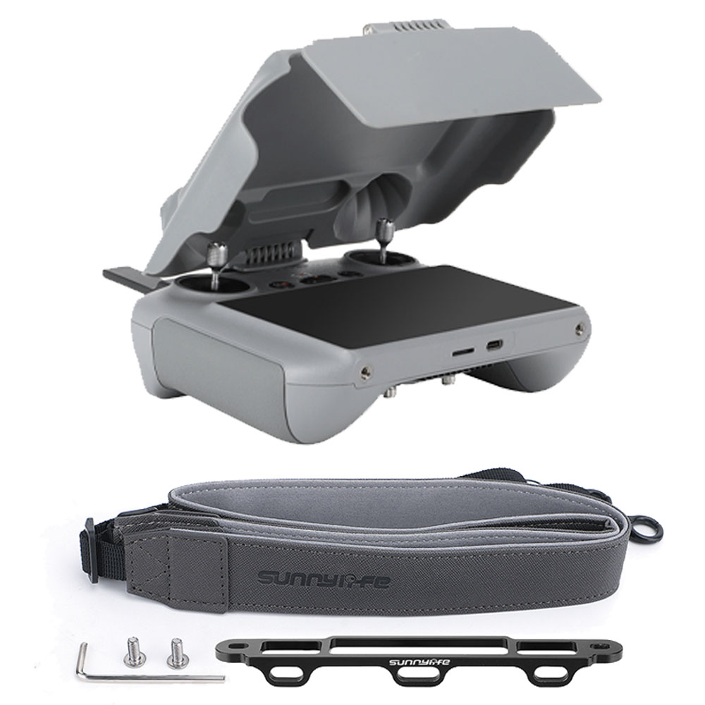 써니라이프 dji RC2 썬후드 커버케이스+메탈브라켓 넥스트랩 패키지 아바타360/미니5프로/매빅4프로/에어3s/플립 드론 조종기 액세서리, 1세트, 썬후드커버 케이스+메탈브라켓 넥스트랩 46,900원