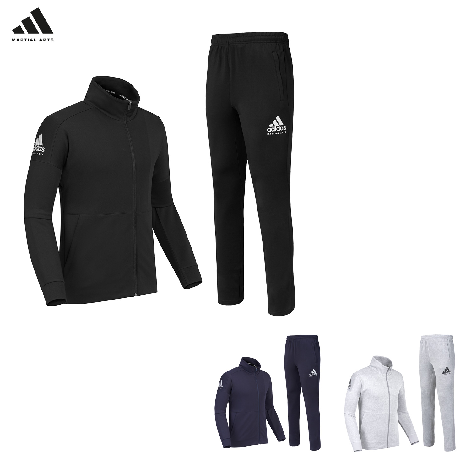 아디다스 컴뱃스포츠 마샬아츠 트레이닝복 세트 TR72 + 스티커 119,000원