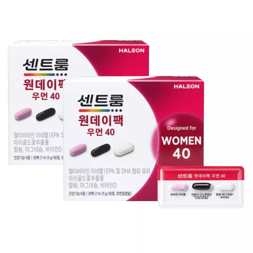센트룸 원데이팩 우먼 40 30개입, 2개 288,900원