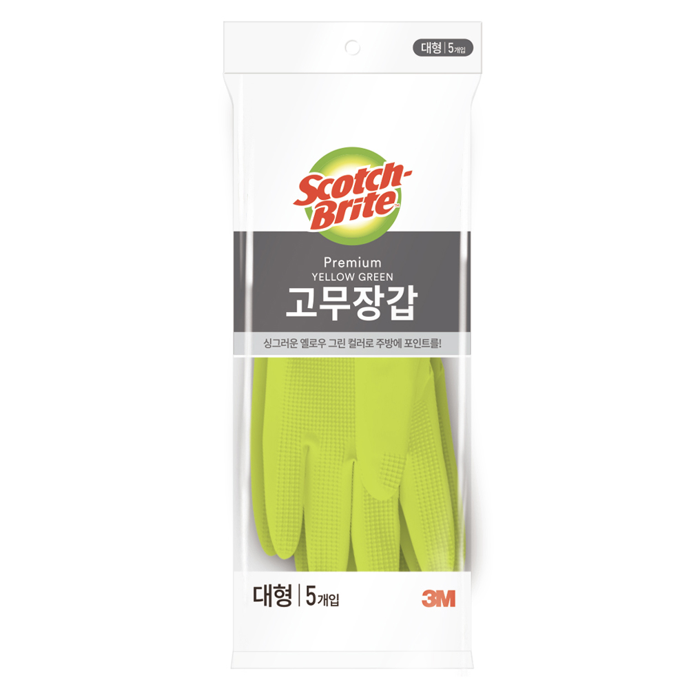 스카치브라이트 프리미엄 고무장갑 5개입 16,900원