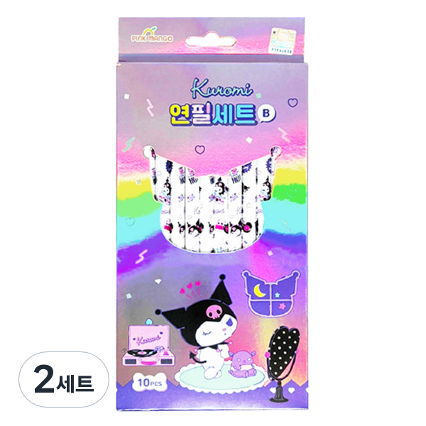 핑크망고 산리오 10본 연필 10p  B 16,890원