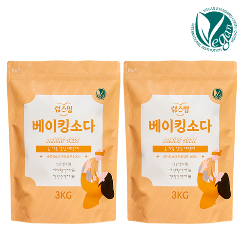 럽스맘 비건 베이킹소다 3kg, 2개 13,790원