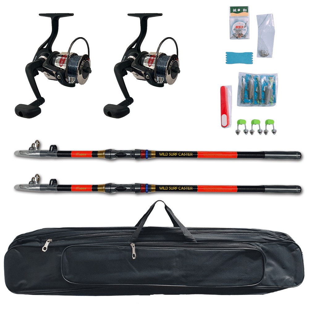 (바다/민물 겸용) 와일드서프 원투낚시대 커플세트 54,400원