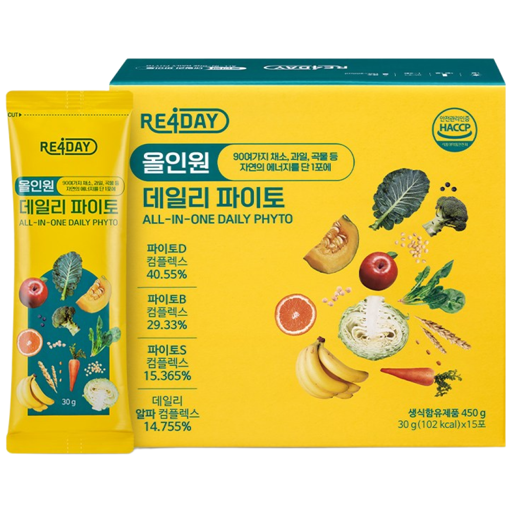 [본사 공식]리포데이 올인원 데일리 파이토 (30포), 1개, 900g 89,000원