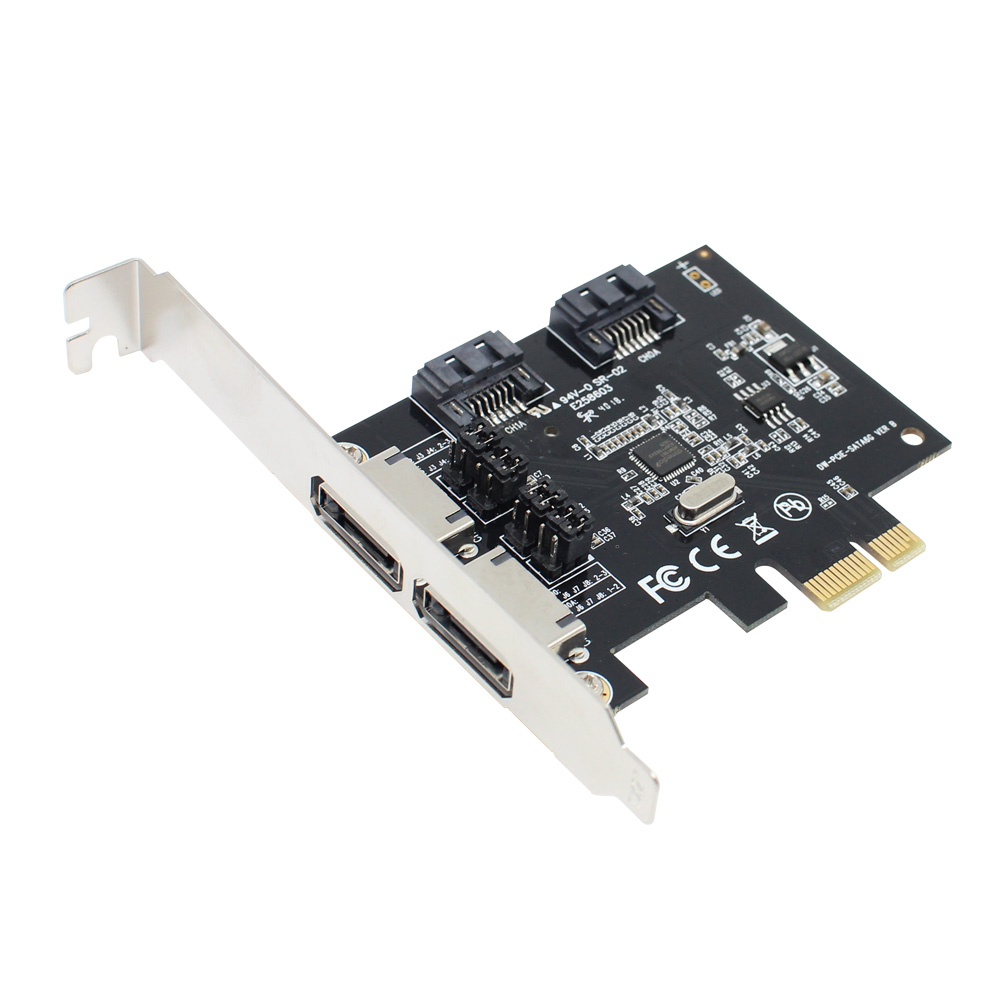 넥시 SATA3 ESATA 2P PCI Express 확장카드 데스크탑용, NX-316, 1개 20,650원