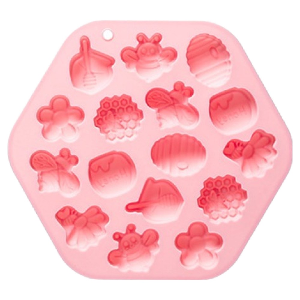 이홈베이킹 벌꿀 꽃잎 실리콘몰드 16구, 1개, 랜덤발송 5,000원