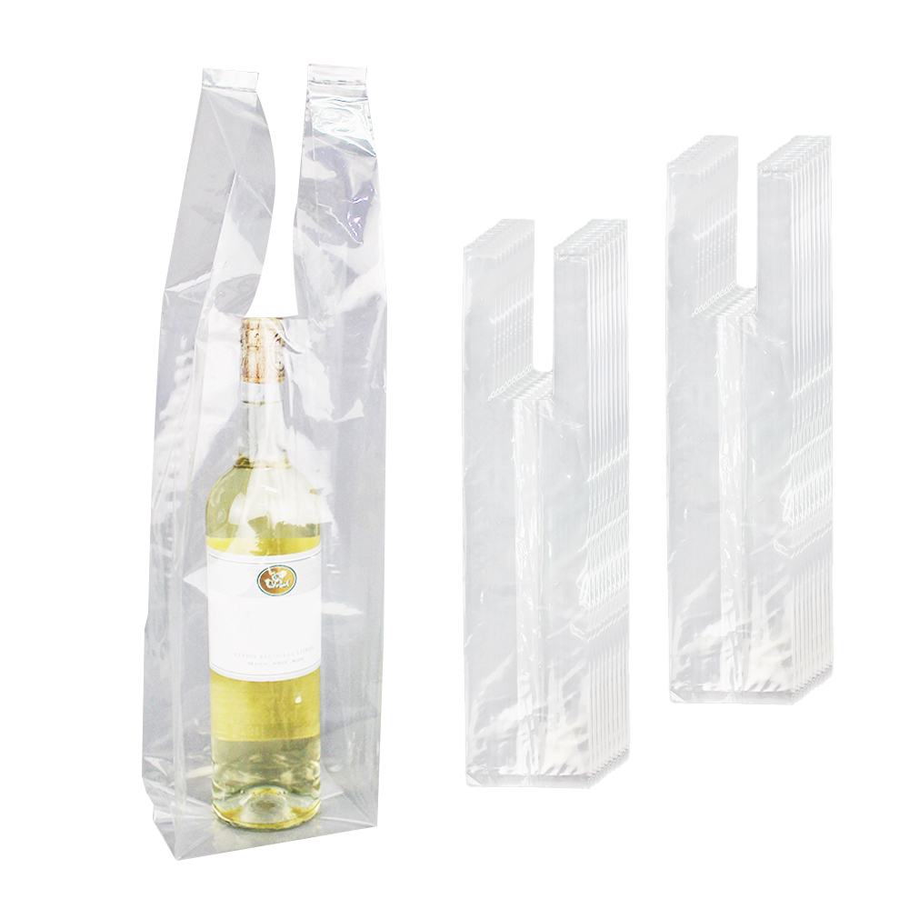 베스트팩 세로형 투명 비닐 와인쇼핑백 24,700원