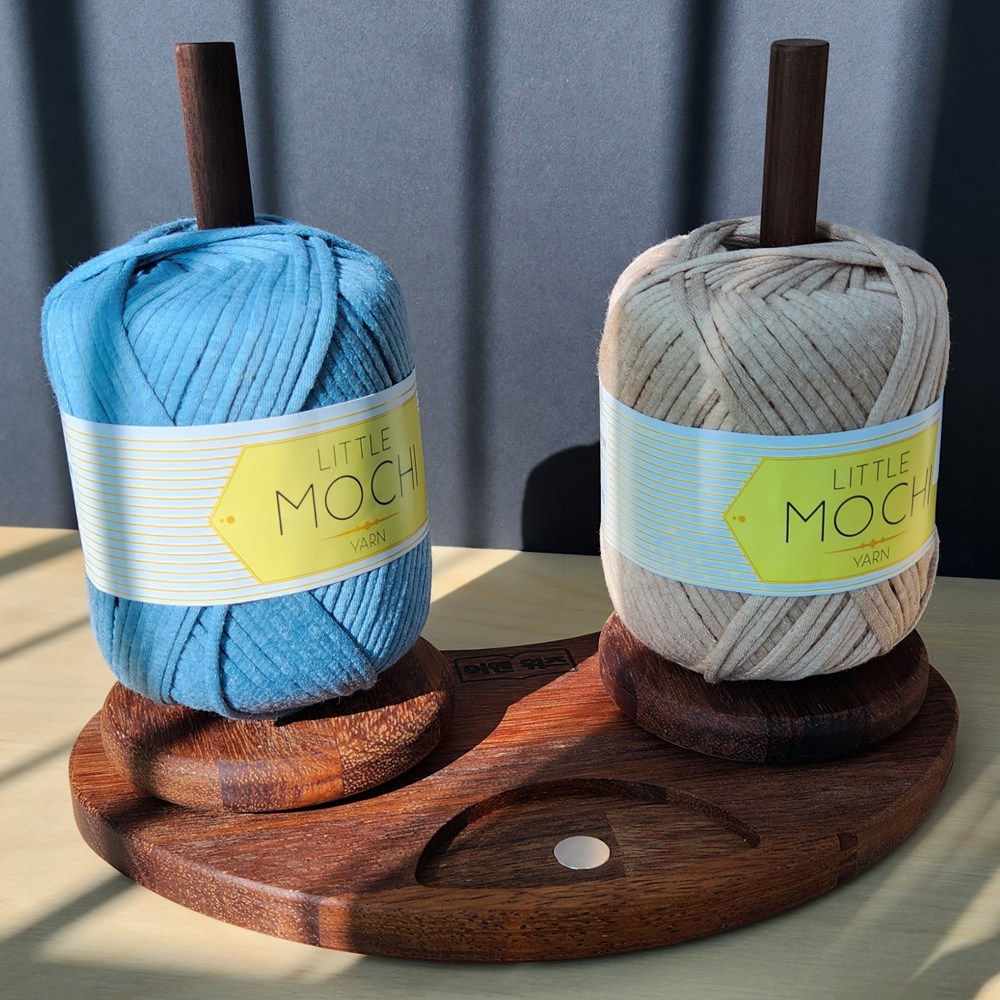 이앤위즈 뉴송 멀바우 하트 얀홀더 뜨개질 울와인더 홀더 뜨개질도구, 멀바우, 1개 43,170원