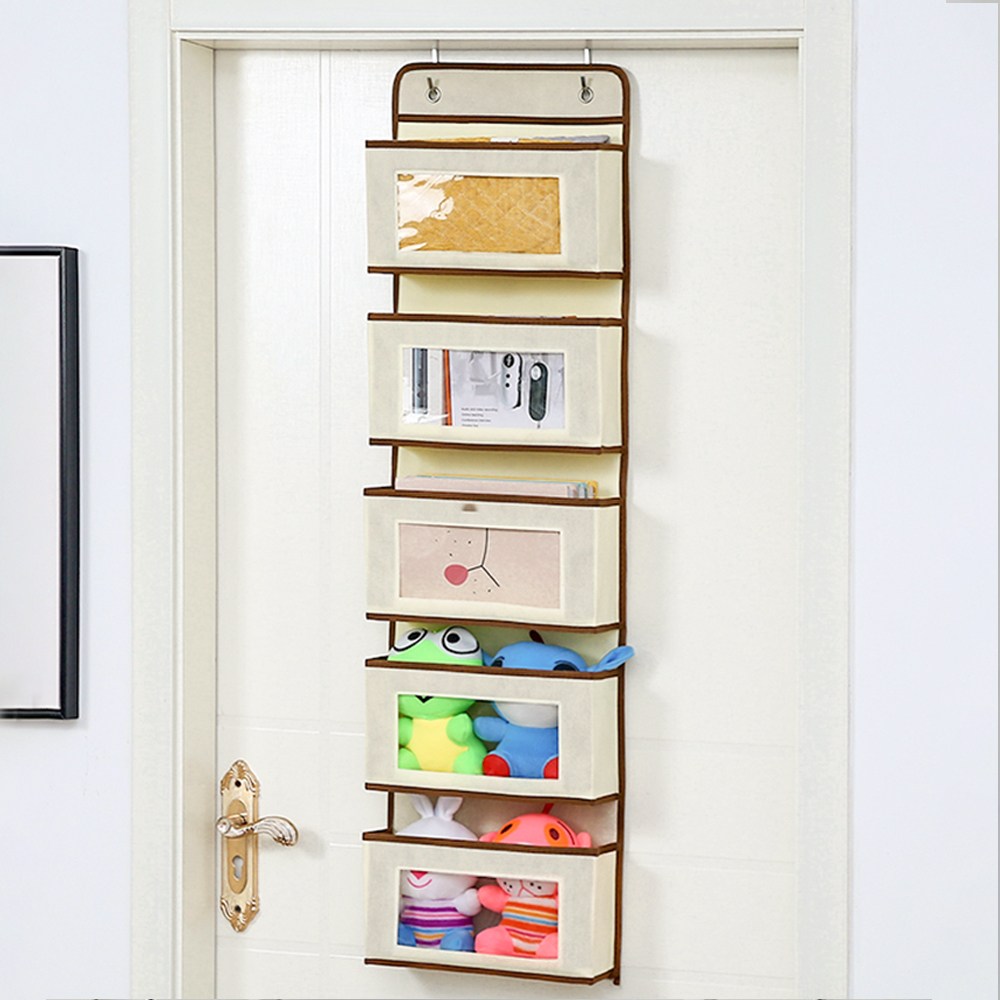 투데이리빙 5단 문걸이형 행잉 오거나이저 문걸이 도어 수납함 수건 인형 소품 멀티 다용도 정리 보관 걸이형 패브릭 포켓 수납 걸이 정리함 14,600원