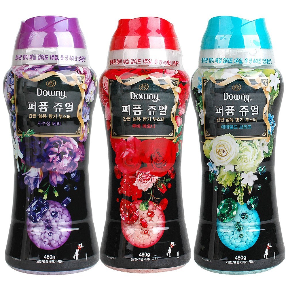 다우니 퍼퓸 쥬얼 480g 3종 세트, 1세트, 480g 48,100원
