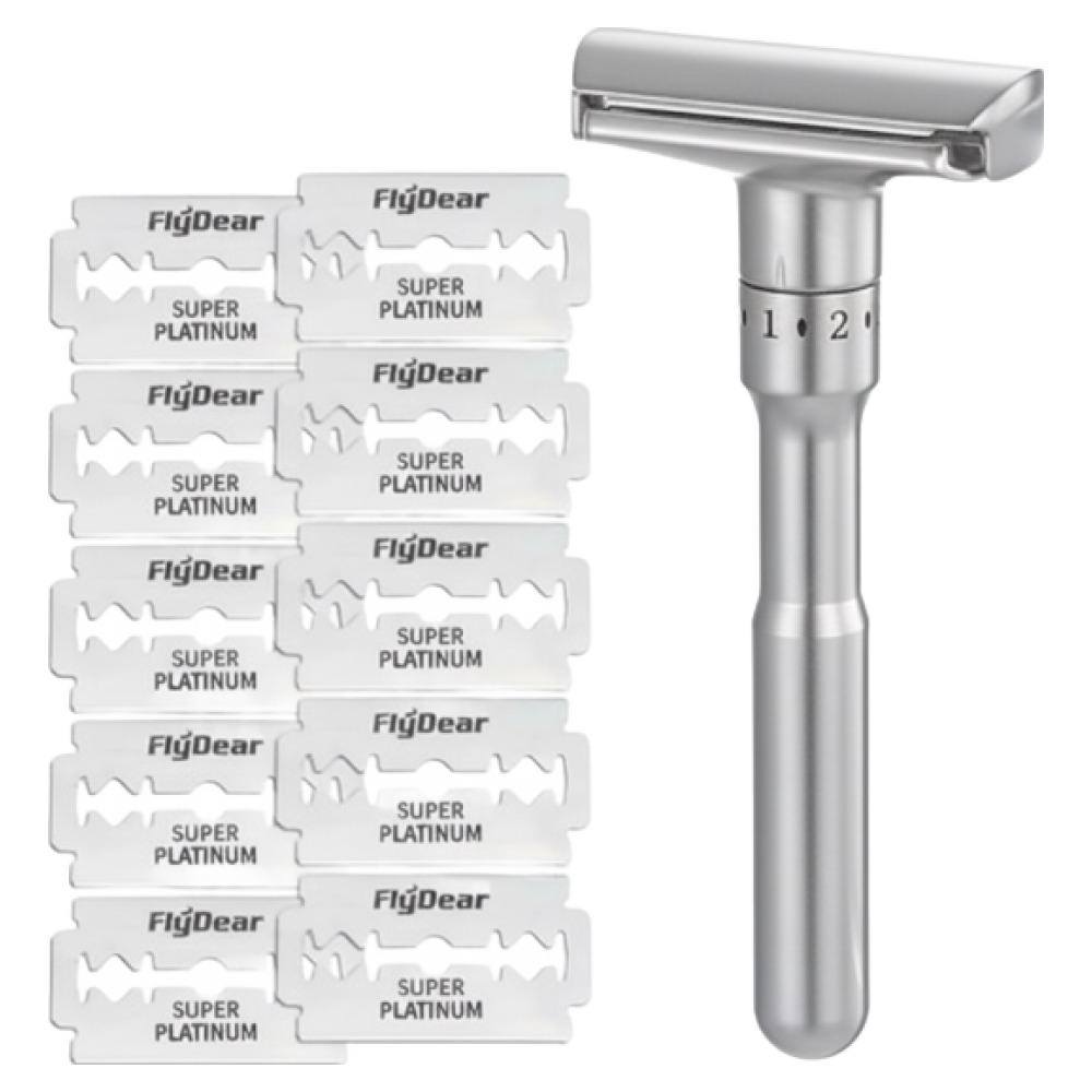 슈탈그람 클래식 양면날 각도조절 안전면도기+양면날10p 15,200원