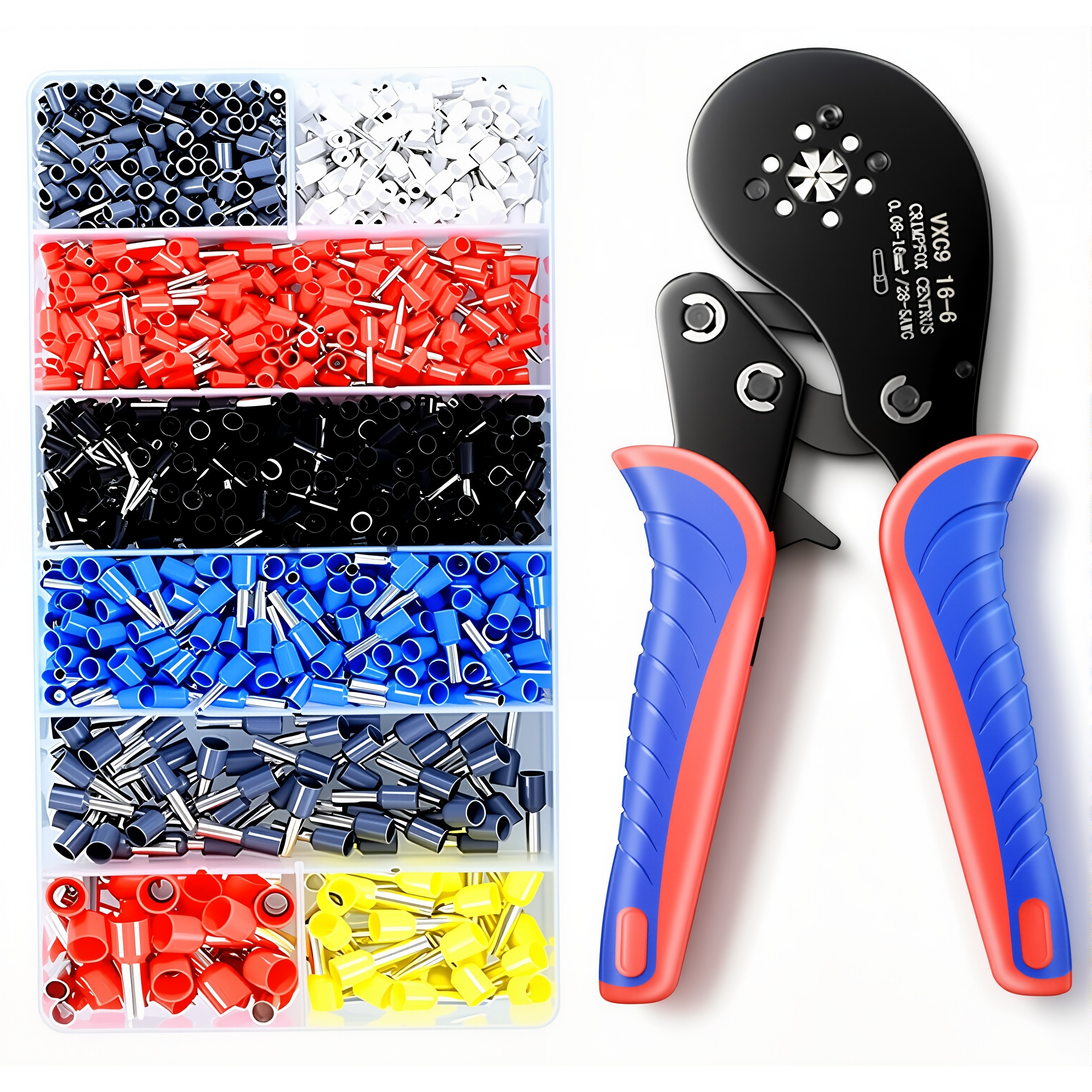 펜홀단자 1200PCS+전문 압착기 고급형 세트 48,500원