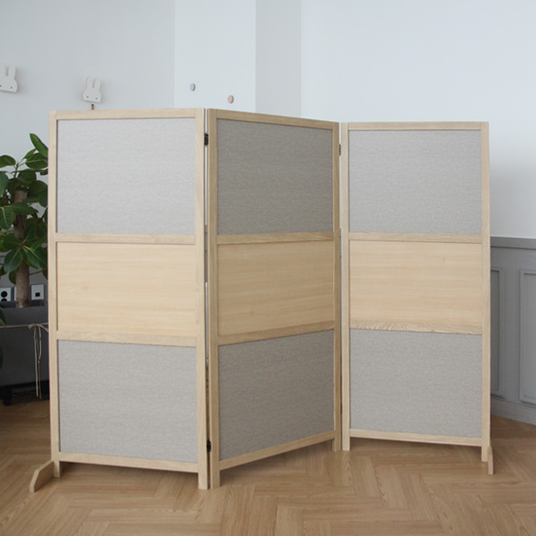 마루칸 광폭 파티션, 그레이+우드 119,500원